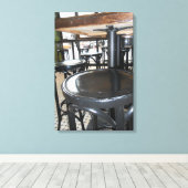 Brazen Fox Canvas Afdruk (Insitu (Houten vloer))