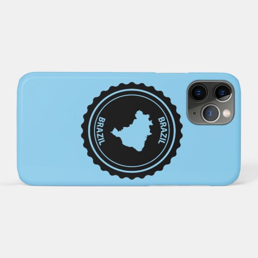 Brazil Case-Mate iPhone Case (Achterkant (horizontaal))