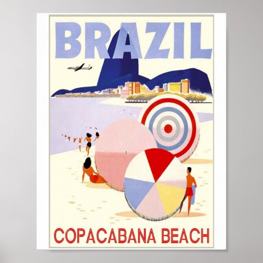 BRAZIL COPACABANA POSTER (Voorkant)