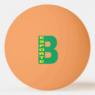 BRAZIL ESPORTE 3-sterrenzonnebank Pingpongbal