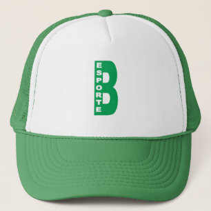 BRAZIL ESPORTE witte Trucker Pet