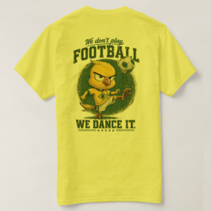 Brazil Fan Voetbal We Dansen Het Grappige T-shirt