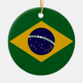 BRAZIL FLAG Ornament (Voorkant)