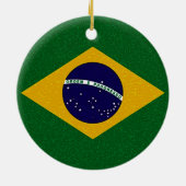 BRAZIL FLAG Ornament (Achterkant)