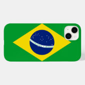 Brazil Flag Tough Phone Case - Ideal for Travelers (Achterkant (horizontaal))