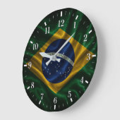 Brazil Flag Watch 2026 Grote Klok (Hoek)