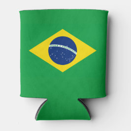 Brazil Flag World Cup 2026 Football Soccer Blikjeskoeler