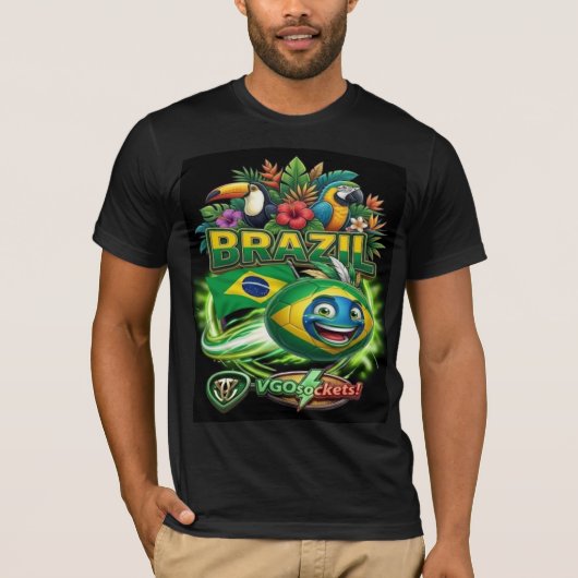 Brazil-GBall01 T-shirt (Voorkant)