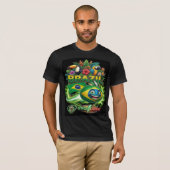 Brazil-GBall01 T-shirt (Voorkant volledig)