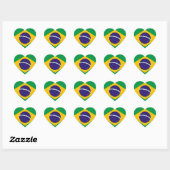 brazil hart sticker (Vel)
