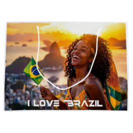 BRAZIL - I LOVE BRAZIL GROOT CADEAUZAKJE