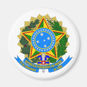 Brazil land wapen wapenschild symbool embleem ster magneet