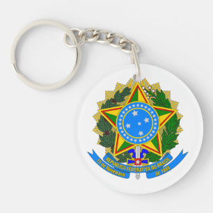 Brazil land wapen wapenschild symbool embleem ster sleutelhanger