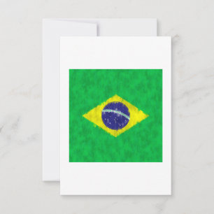 Brazil Oil Painting Drawing Bedankkaart