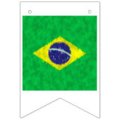 Brazil Oil Painting Drawing Vlaggetjes (Tweede vlag)