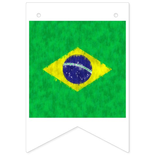 Brazil Oil Painting Drawing Vlaggetjes (Eerste vlag)