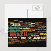 BRAZIL Postcard Briefkaart (Voorkant / Achterkant)