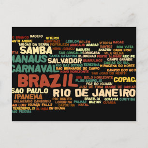 BRAZIL Postcard Briefkaart