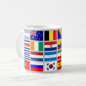 BRAZIL SOCCER KOFFIEMOK (Voorkant links)