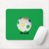 Brazil Soccer Muismat (Met muis)