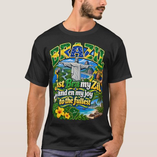 Brazil T-shirt (Voorkant)