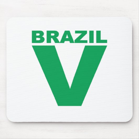 BRAZIL VICTORY-muis Muismat (Voorkant)