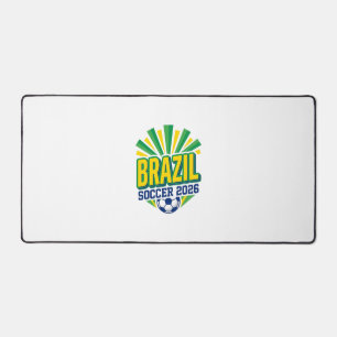Brazil Voetbal 2026 Voetbal Vet Land Typografie  Bureaumat