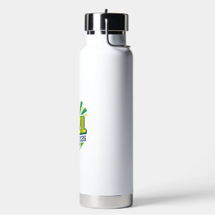 Brazil Voetbal 2026 Voetbal Vet Land Typografie  Waterfles