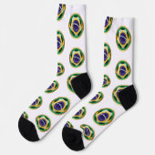 Brazil Voetbal Bal Sporten Sokken (Links)