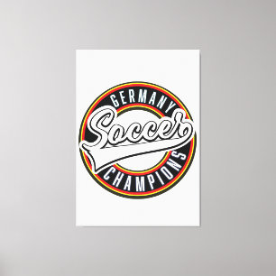 Brazil Voetbal Kampioenen Canvas Print