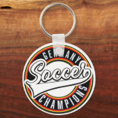 Brazil Voetbal Kampioenen Sleutelhanger (Voorkant)