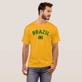 Brazil World Cup Soccer T-shirt (Voorkant volledig)