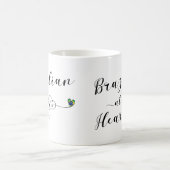 Braziliaan op de Mok van het hart in Brazilië (Center)