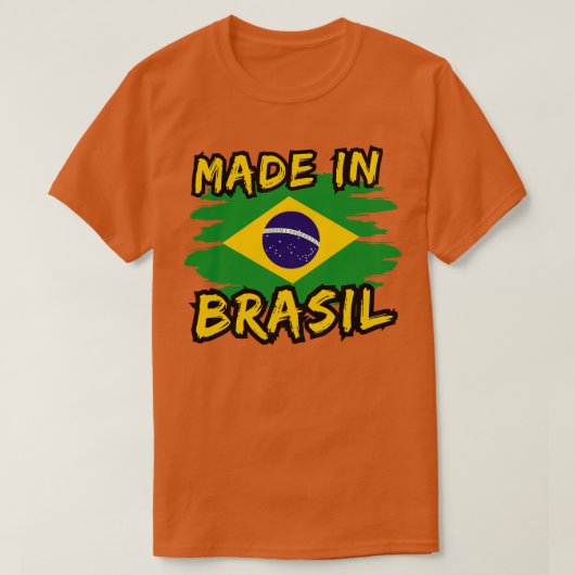 Braziliaans 2 t-shirt (Design voorkant)