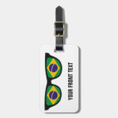 Braziliaans aangepast bagagelabel Shades (Voorkant verticaal)