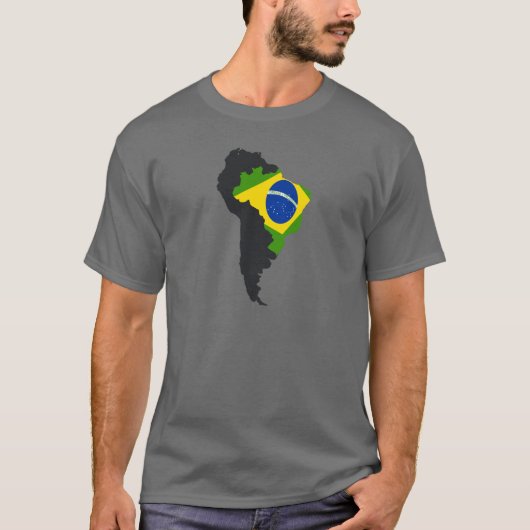 Braziliaans Amerika T-shirt (Voorkant)