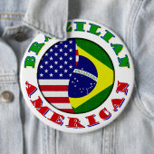 braziliaans - amerikaans ronde button 6,0 cm (In situ)