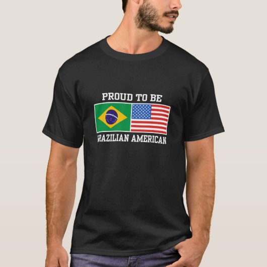 Braziliaans-Amerikaans T-shirt (Voorkant)