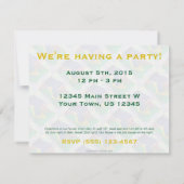 Braziliaans-Amerikaanse golfvlag Kaart (Achterkant)