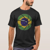 Braziliaans Basketball T-shirt (Voorkant)