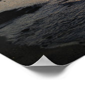 Braziliaans Beach Sunset Poster (Hoek)