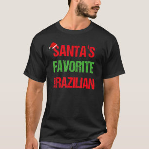Braziliaans Braziliaans Pajama Kerstmis T-shirt