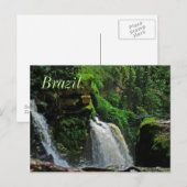 Braziliaans Briefkaart van de regenwouden (Voorkant / Achterkant)