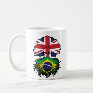 Braziliaans Brits - Brits - Bergoldvlag Koffiemok