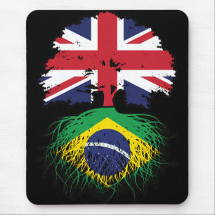 Braziliaans Brits - Brits - Bergoldvlag Muismat