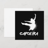 Braziliaans Capoeira Dance Fight Acrobat Gift Kaart (Voorkant / Achterkant)