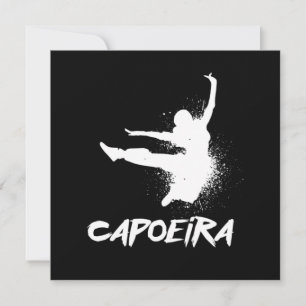 Braziliaans Capoeira Dance Fight Acrobat Gift Kaart