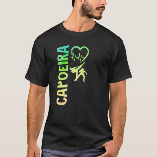 Braziliaans Capoeira Dance Martial Capoeira T-shirt (Voorkant)