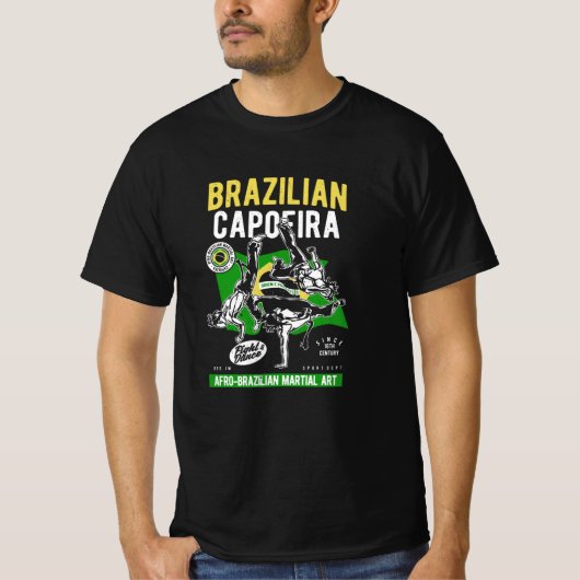 Braziliaans Capoeira T-shirt (Voorkant)