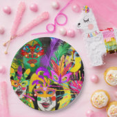 Braziliaans carnaval papieren bordje (Feest)